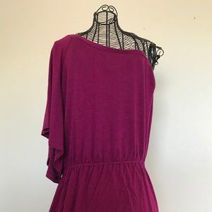 Ella Moss one-shoulder knit top size medium